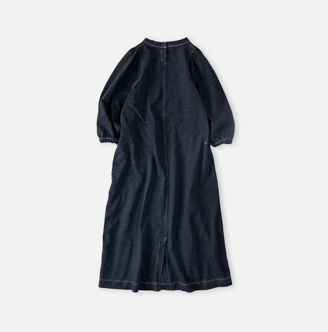 . 🇯🇵Indigo Demin Long Dress 《6分袖》