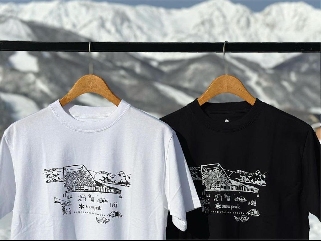 .限定 🇯🇵snow peak x 白馬店Tee