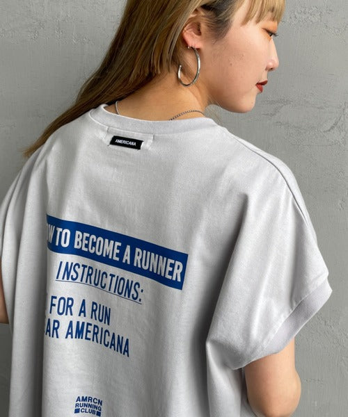 🇯🇵 Americana ♡ back print T-shirt