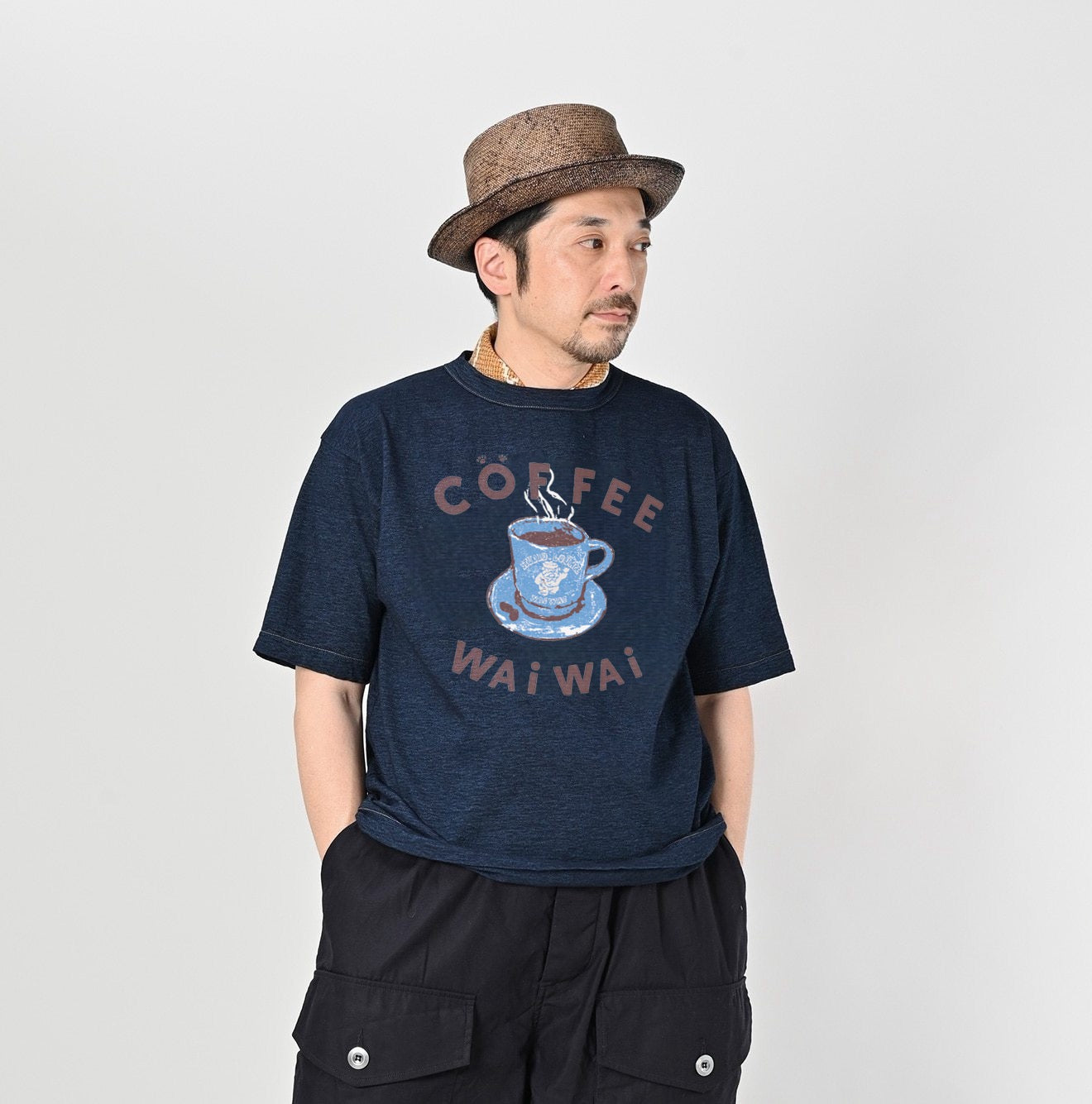. .🇯🇵 匠人工藝Slub Cotton竹棉《Coffee Tee》