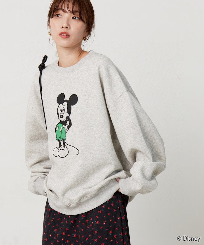 .. 8色入🇯🇵 FREAK'S STORE X Disney ✿前後 Mickey Mouse 情侶👩🏻‍🤝‍👨🏼Sweat