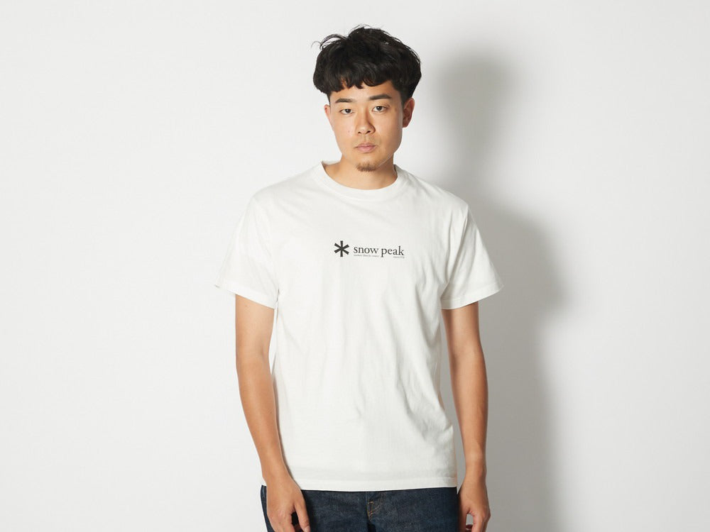 . 🇯🇵snow peak ❄️ Soft Cotton Classic Logo Short Sleeve Tee