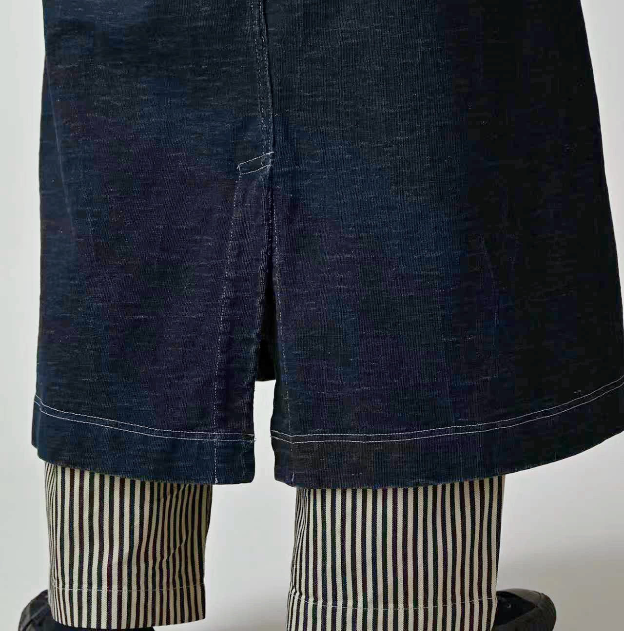 . 🇯🇵Indigo Demin Long Dress 《6分袖》