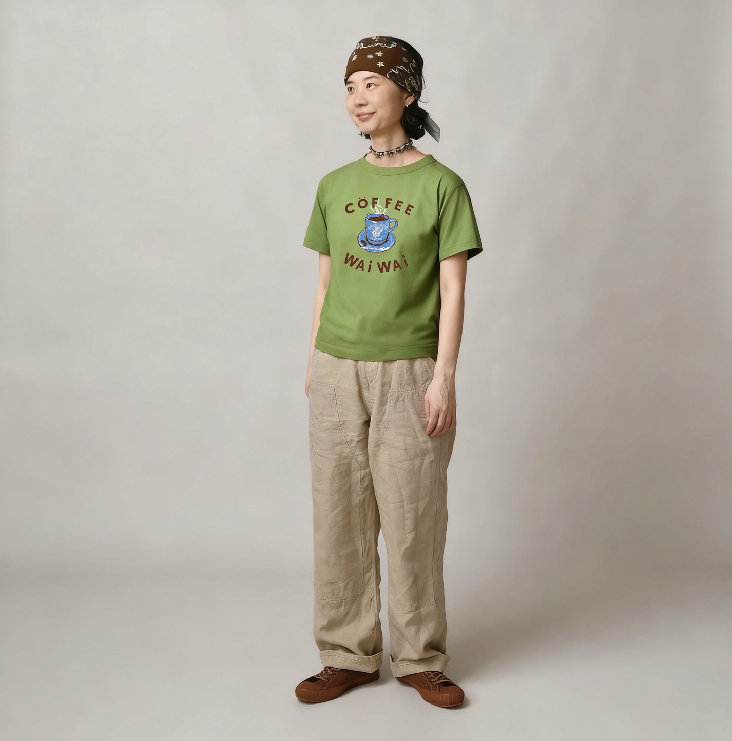 . .🇯🇵 匠人工藝Slub Cotton竹棉《Coffee Tee》