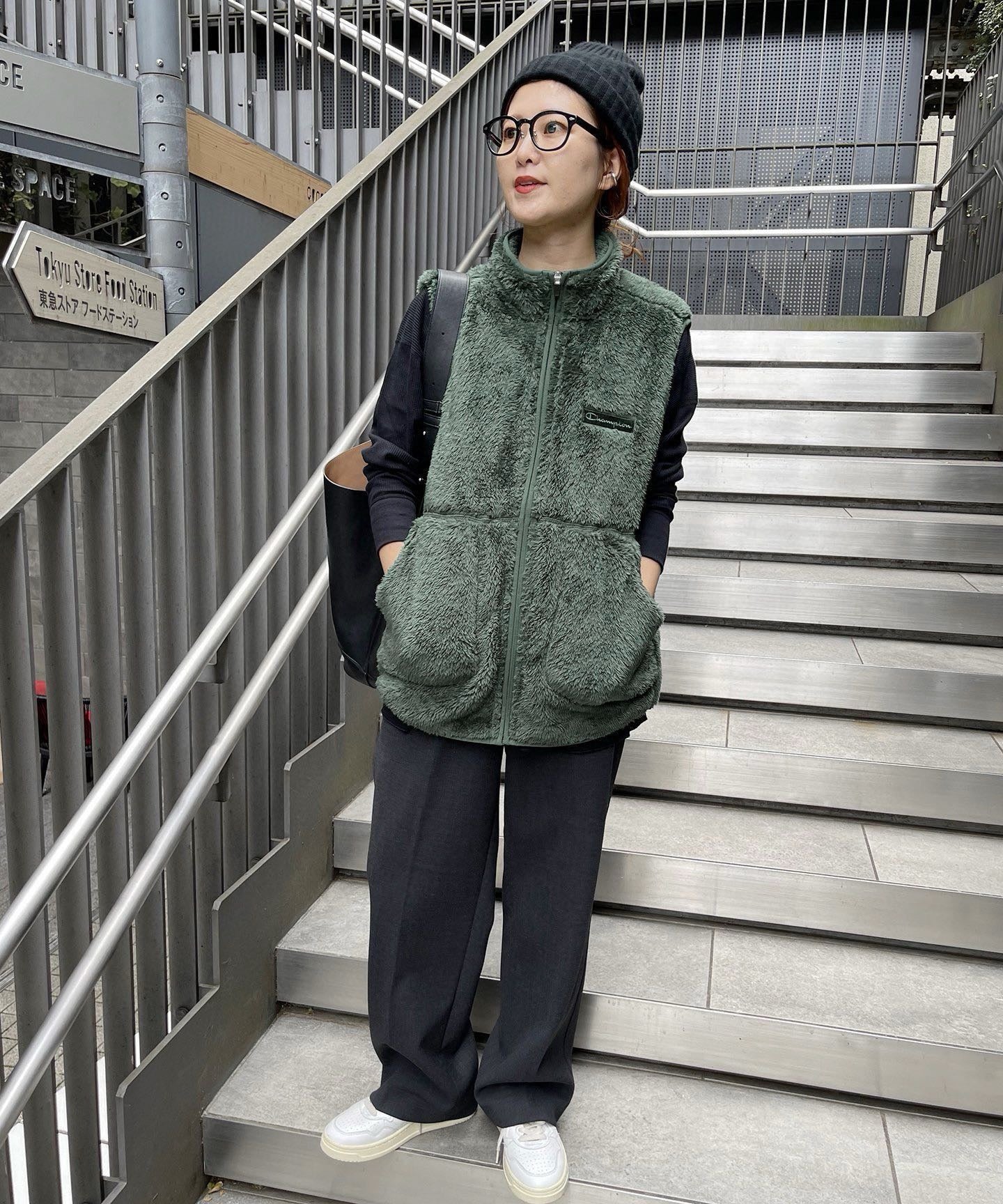 ..🇯🇵 Champion·毛毛背心外套