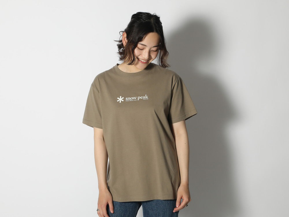 . 🇯🇵snow peak ❄️ Soft Cotton Classic Logo Short Sleeve Tee