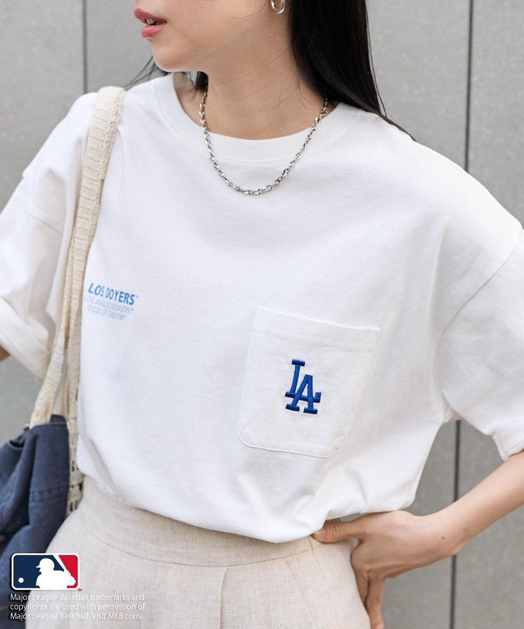 🇯🇵 FREAK'S STORE/MLB 《刺繍 Pocket t-shirt》