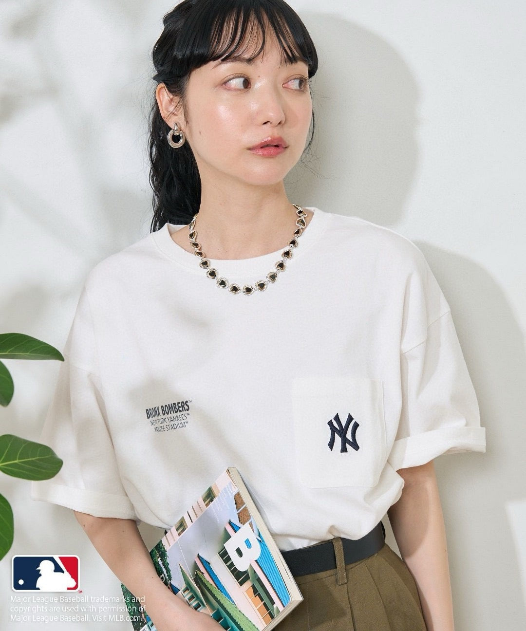 🇯🇵 FREAK'S STORE/MLB 《刺繍 Pocket t-shirt》