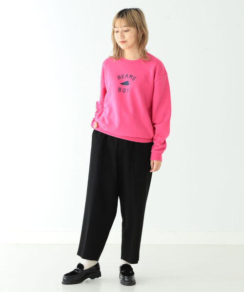 BEAMS BOY / HEART LOGO SWEATER