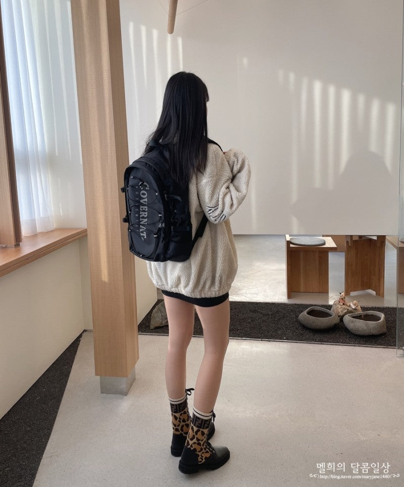 . 🇰🇷 COVERNAT AUTHENTIC LOGO BACKPACK🎒27/33L