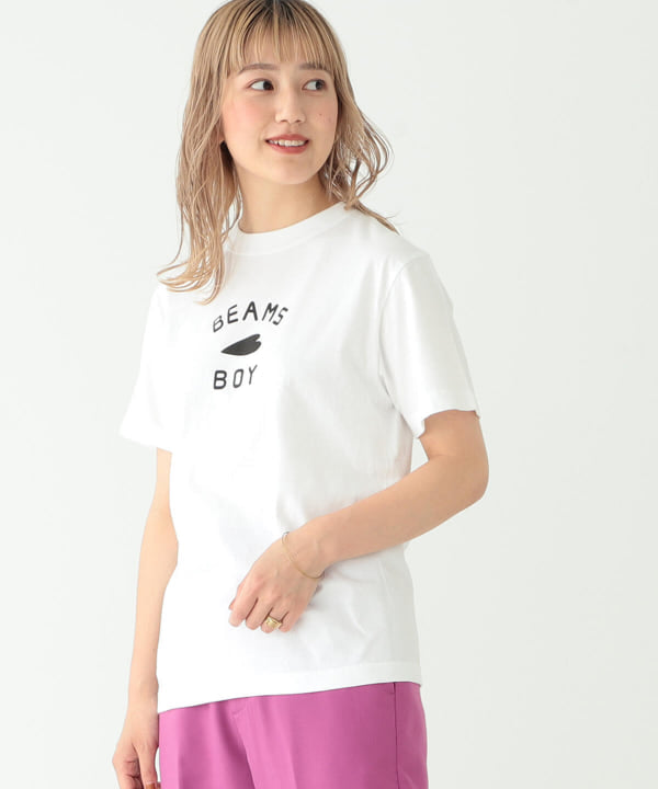 .  🇯🇵 BEAMS BOY / HEART LOGO TEE