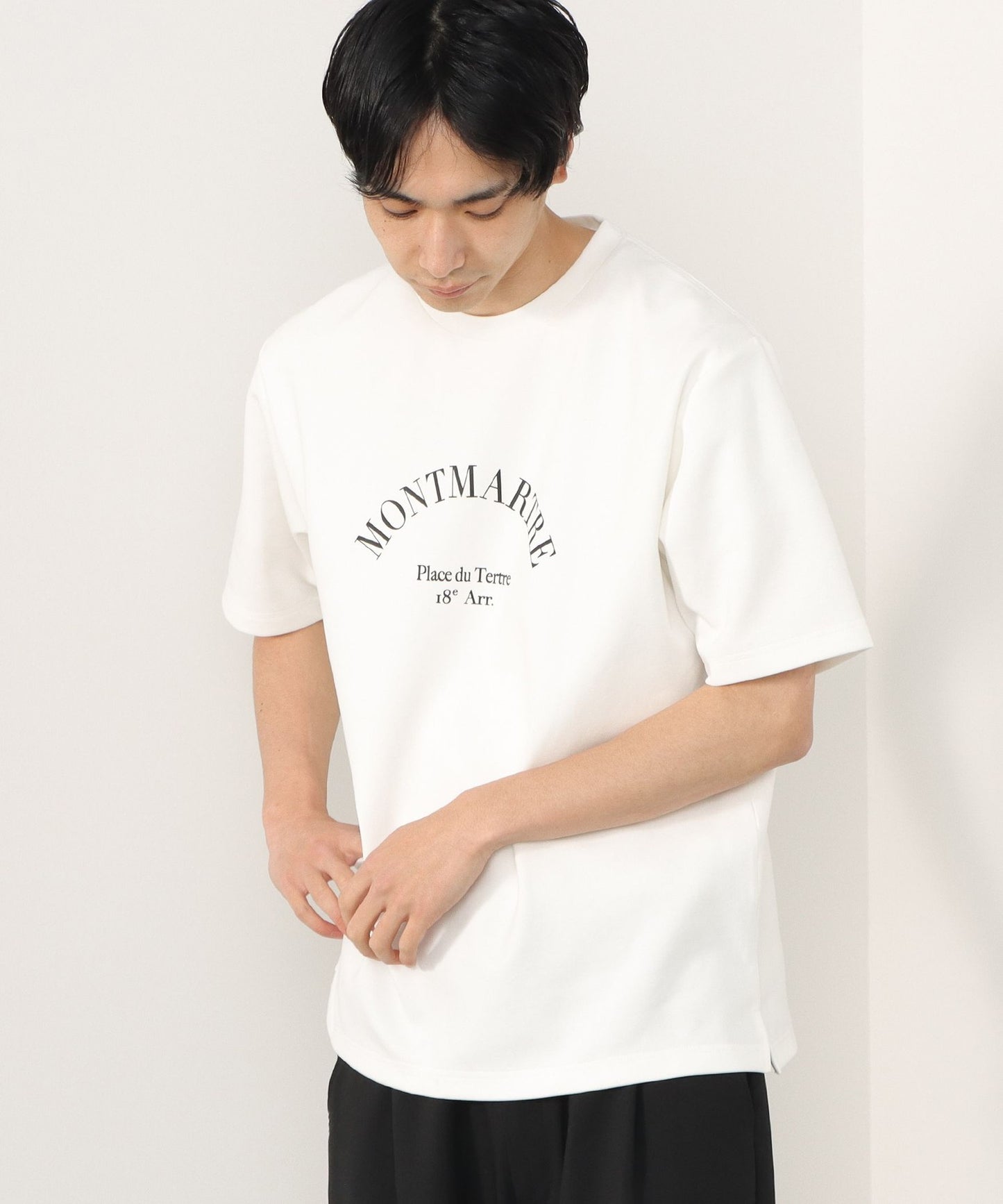 🇯🇵 BEAMS HEART ❤︎ cardboard print T-shirt