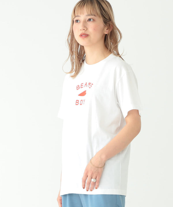 .  🇯🇵 BEAMS BOY / HEART LOGO TEE