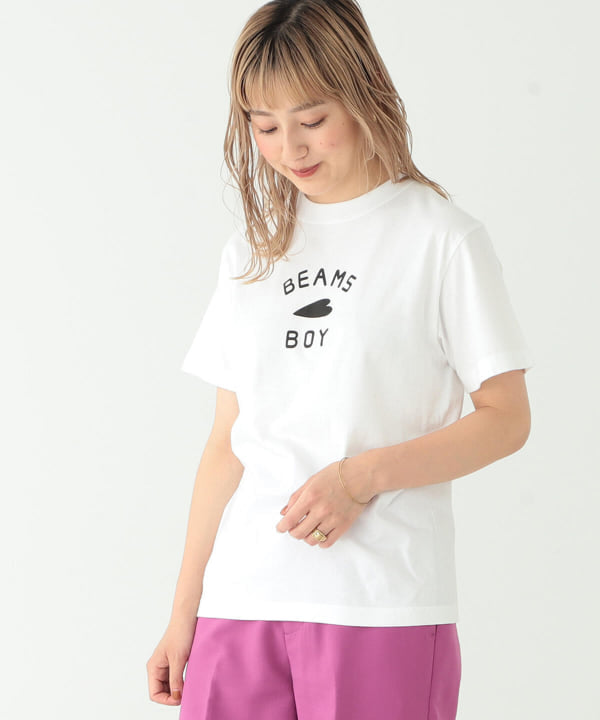 .  🇯🇵 BEAMS BOY / HEART LOGO TEE