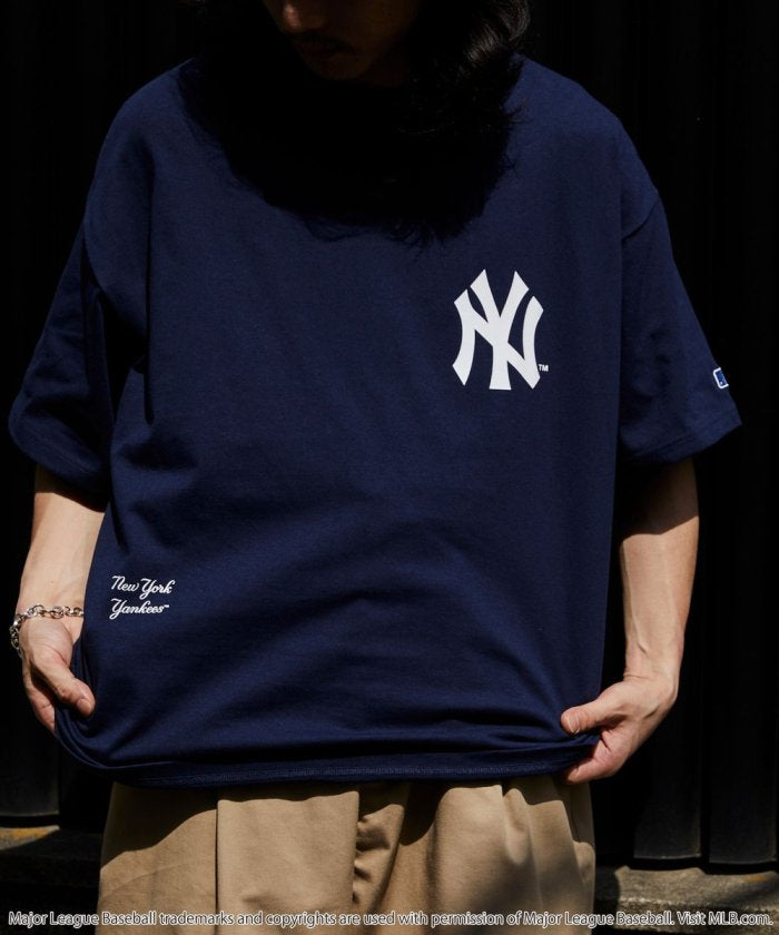 🇯🇵 FREAK'S STORE / One Point Design Tee/Yankees