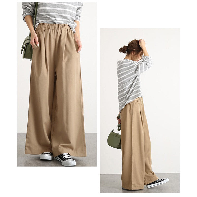 .夢幻長腿系列 • RELAX WIDE TACK PANTS