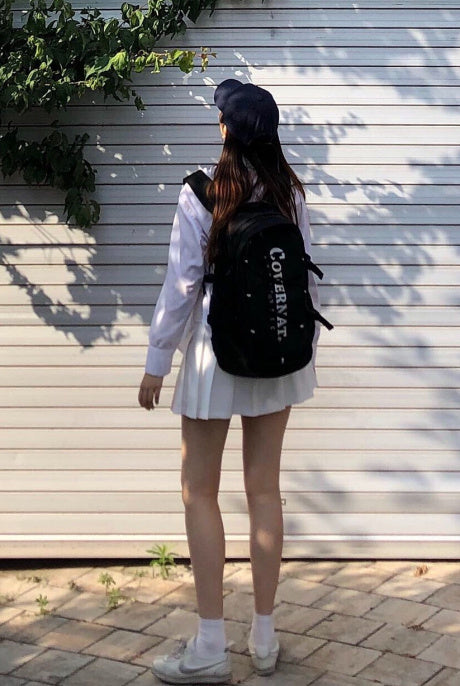 . 🇰🇷 COVERNAT AUTHENTIC LOGO BACKPACK🎒27/33L