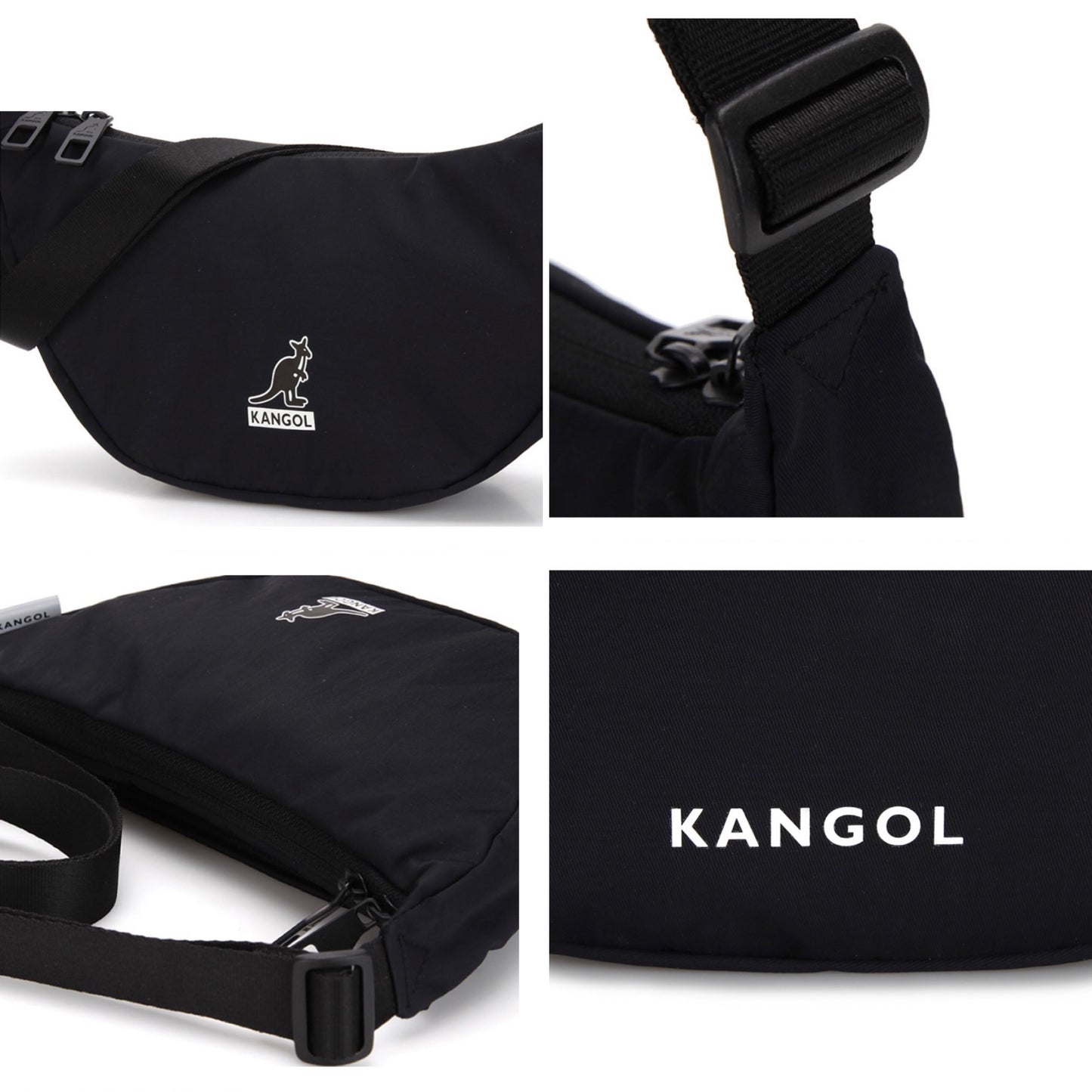 🇰🇷 Kangol🦘超軽量馬鞍單肩/斜孭袋