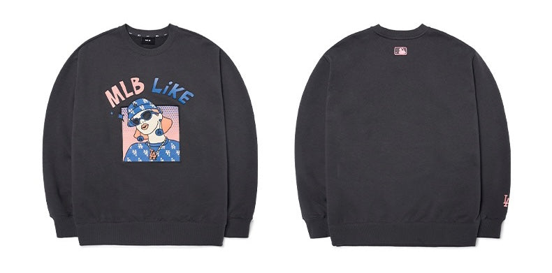 🇰🇷 MLB / Cartoon Girl Sweater