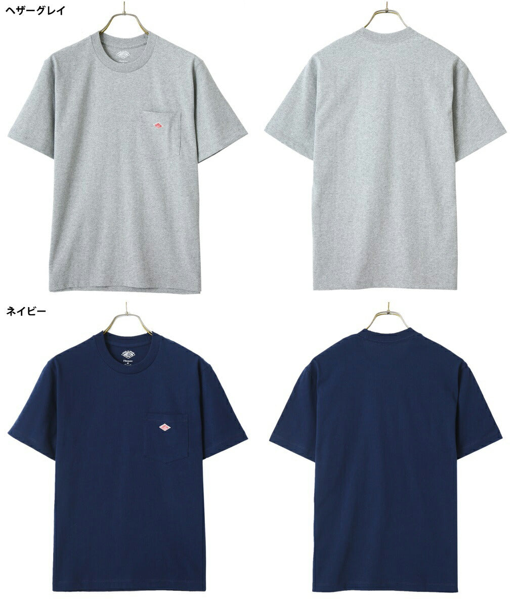 .🇯🇵 Danton ✿ Crew neck pocket Tee