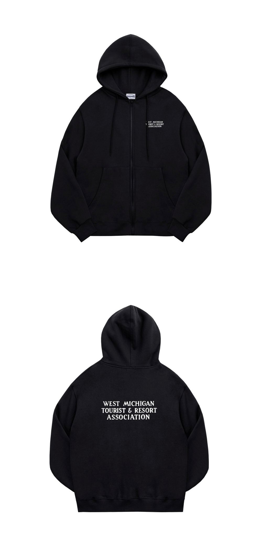 🇰🇷 ACOVER ☆ ★. OVERFIT HOOD ZIP UP