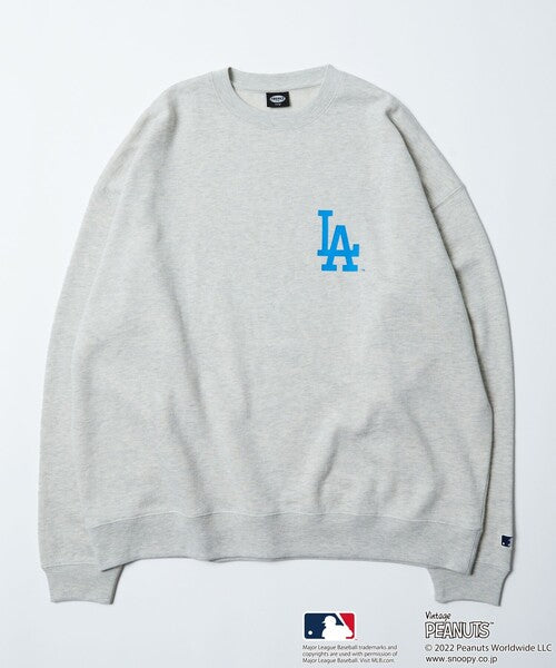 MLB x PEANUTS sweater/Dodgers