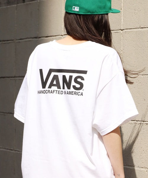 🇯🇵 VANS ✿ 情侶👩🏻‍🤝‍👨🏼/親子👨‍👩‍👦 22''SS LOGO TEE