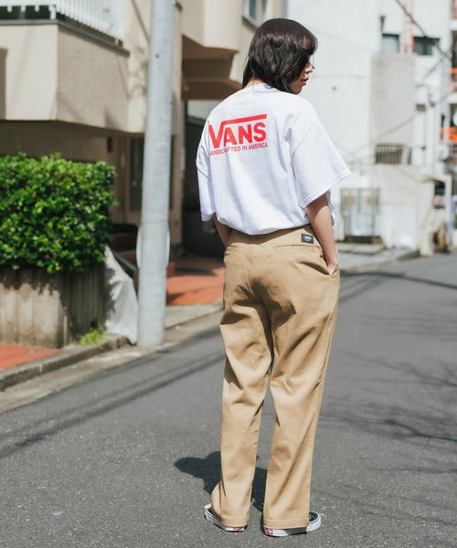 🇯🇵 VANS ✿ 情侶👩🏻‍🤝‍👨🏼/親子👨‍👩‍👦 22''SS LOGO TEE