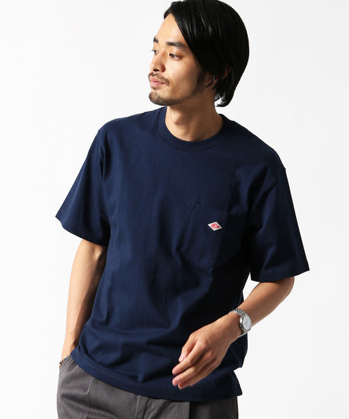 .🇯🇵 Danton ✿ Crew neck pocket Tee