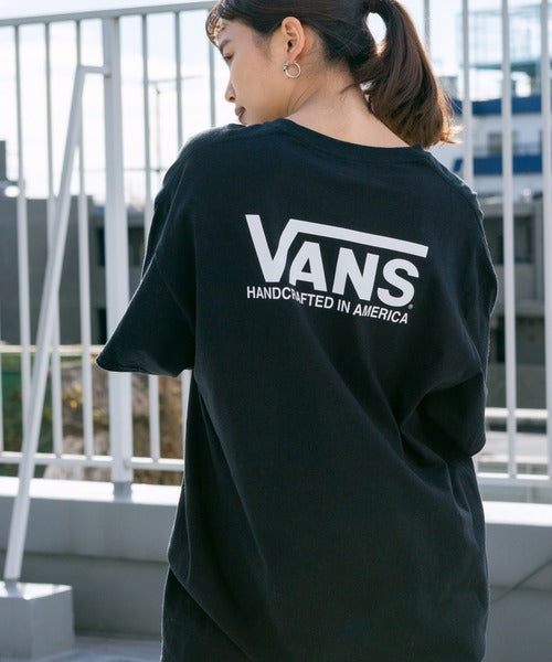 🇯🇵 VANS ✿ 情侶👩🏻‍🤝‍👨🏼/親子👨‍👩‍👦 22''SS LOGO TEE