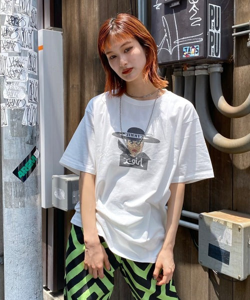 超可爱の 目隠しガールtee Tシャツ/カットソー(半袖/袖なし) - www