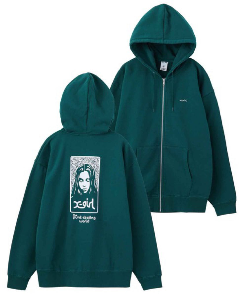 X-girl ☆ ★.【22冬新着】 SWEAT HOODIE