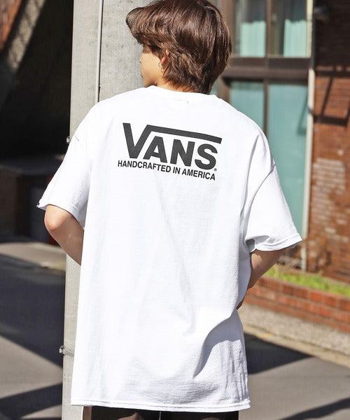 🇯🇵 VANS ✿ 情侶👩🏻‍🤝‍👨🏼/親子👨‍👩‍👦 22''SS LOGO TEE