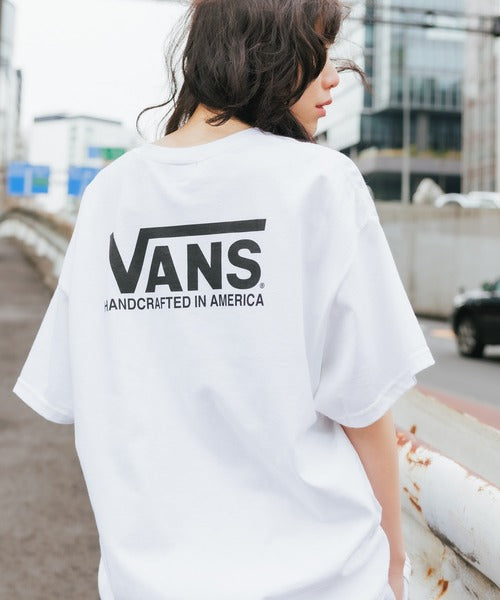 🇯🇵 VANS ✿ 情侶👩🏻‍🤝‍👨🏼/親子👨‍👩‍👦 22''SS LOGO TEE