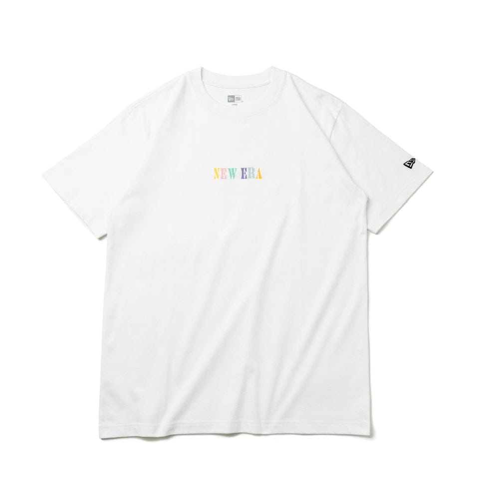 NEW ERA 🌈 彩字 半袖 TEE