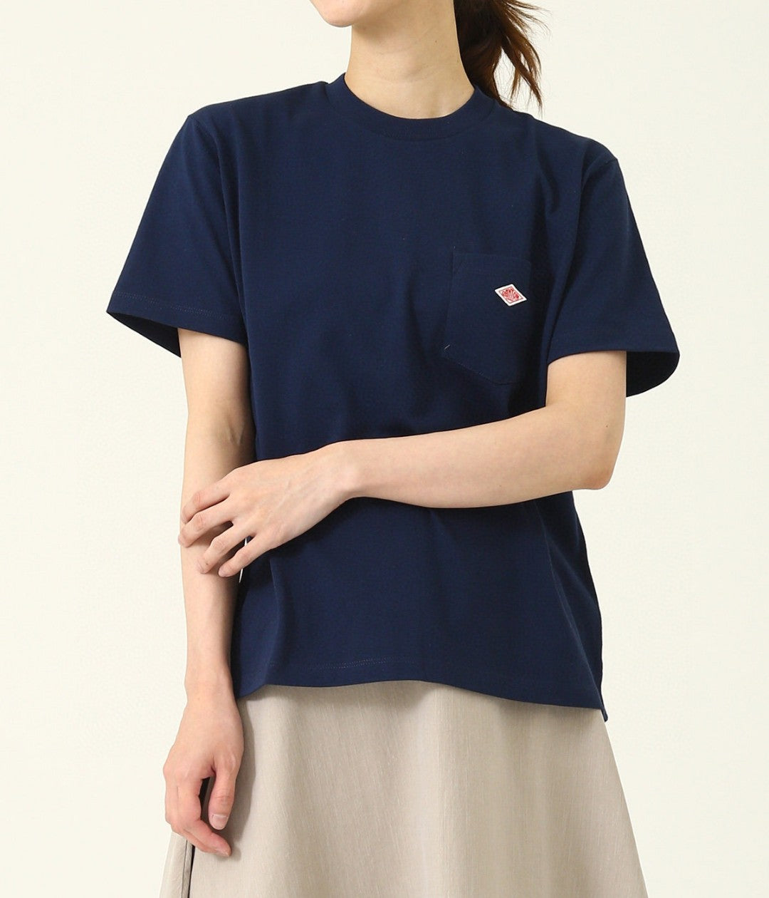 🇯🇵 Danton ✿ Crew neck pocket Tee