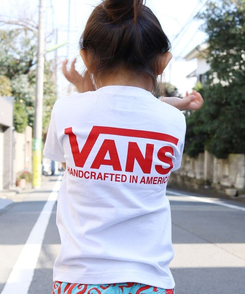 🇯🇵 VANS ✿ 情侶👩🏻‍🤝‍👨🏼/親子👨‍👩‍👦 22''SS LOGO TEE