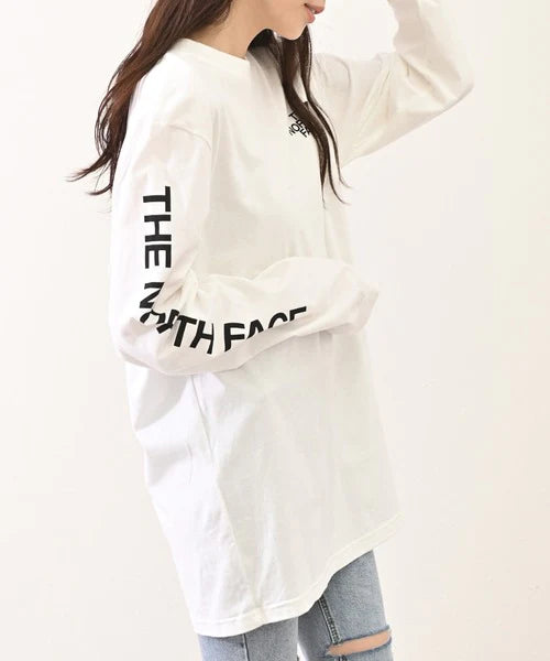 THE NORTH FACE LOGO長袖TEE