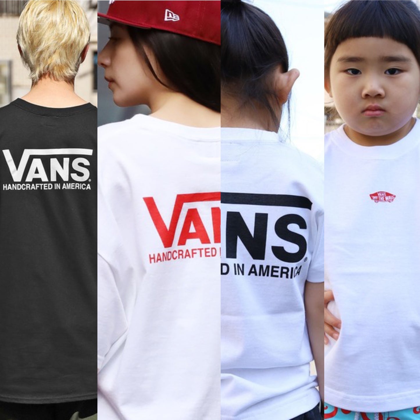 🇯🇵 VANS ✿ 情侶👩🏻‍🤝‍👨🏼/親子👨‍👩‍👦 22''SS LOGO TEE