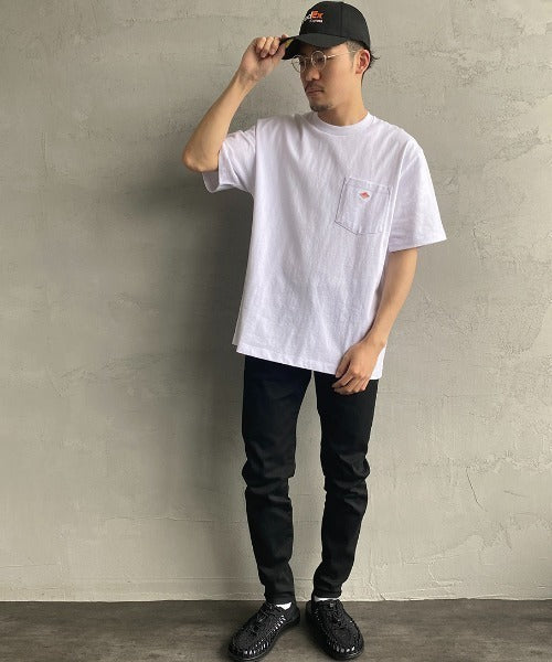 .🇯🇵 Danton ✿ Crew neck pocket Tee