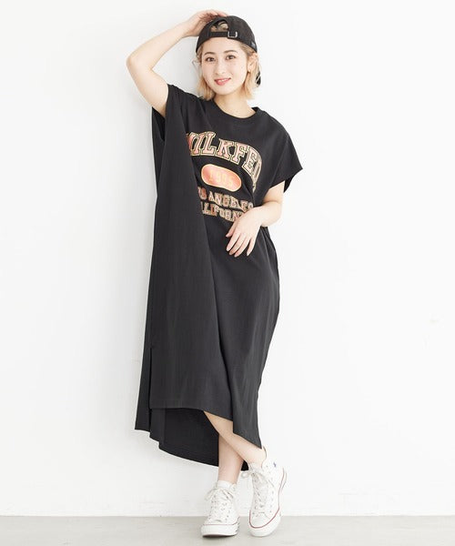 .🇯🇵MILKFED ❤︎ COLLEGE LOGO DRESS