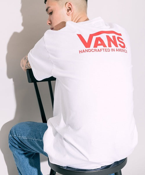 🇯🇵 VANS ✿ 情侶👩🏻‍🤝‍👨🏼/親子👨‍👩‍👦 22''SS LOGO TEE