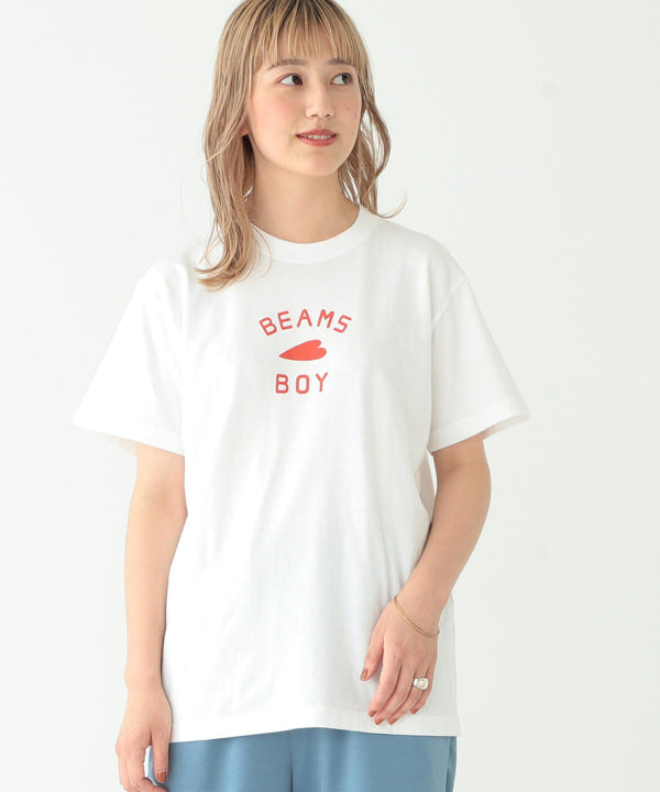 .  🇯🇵 BEAMS BOY / HEART LOGO TEE