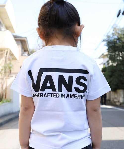 🇯🇵 VANS ✿ 情侶👩🏻‍🤝‍👨🏼/親子👨‍👩‍👦 22''SS LOGO TEE