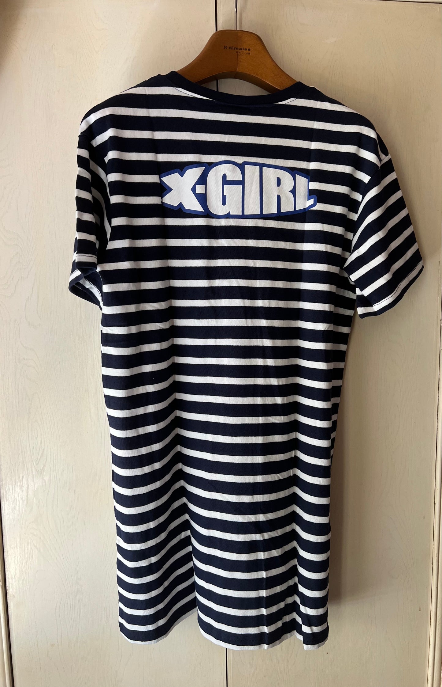 .🇯🇵 X-girl 👱🏼‍♀️ 條紋 Tee Dress