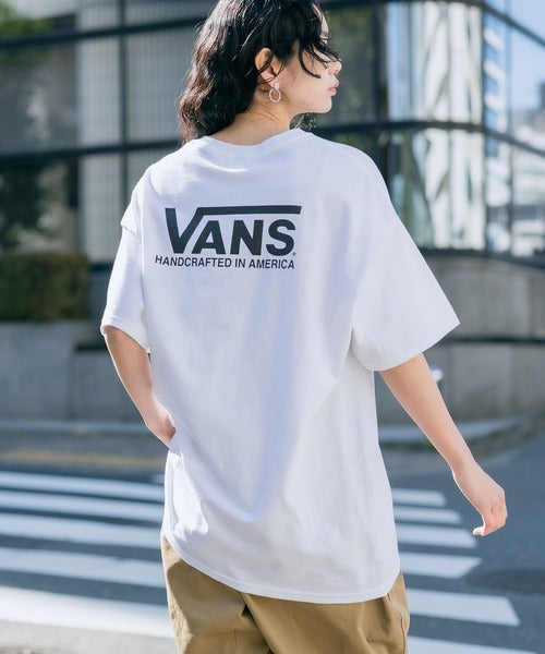 🇯🇵 VANS ✿ 情侶👩🏻‍🤝‍👨🏼/親子👨‍👩‍👦 22''SS LOGO TEE