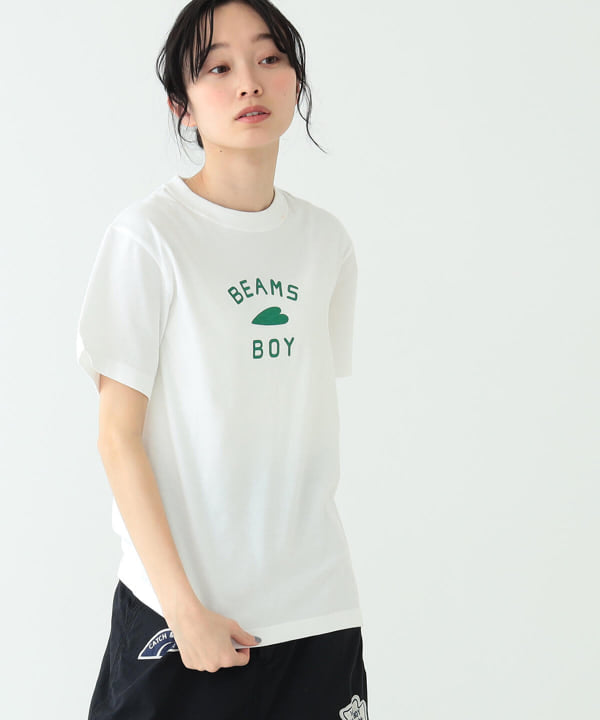 .  🇯🇵 BEAMS BOY / HEART LOGO TEE