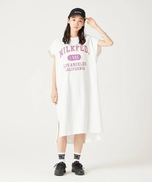 .🇯🇵MILKFED ❤︎ COLLEGE LOGO DRESS