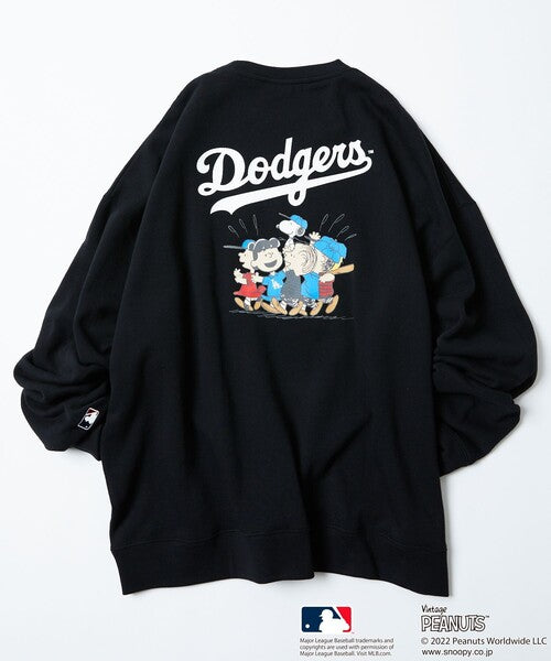 MLB x PEANUTS sweater/Dodgers