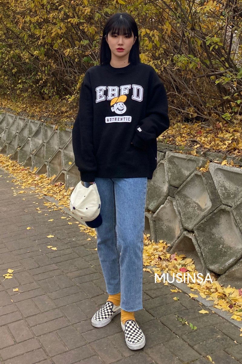 🇰🇷韓國人氣EBBETS FIELD • ☆ ★ College Sweat